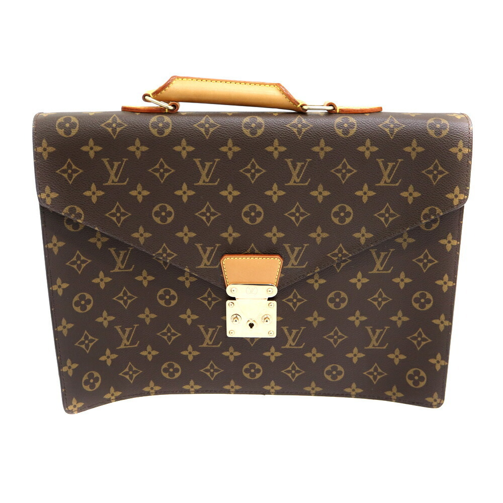 Louis Vuitton Serviette Conseiller Monogram Canvas Brown